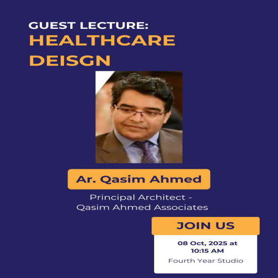 GUEST LECTURE HEALTHCARE DESIGN